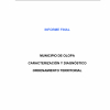 Caracterización y diagnóstico ordenamiento territorial Olopa